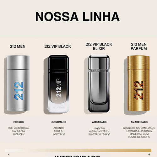 Carolina Herrera 212 Nyc Men Masculino Parfum