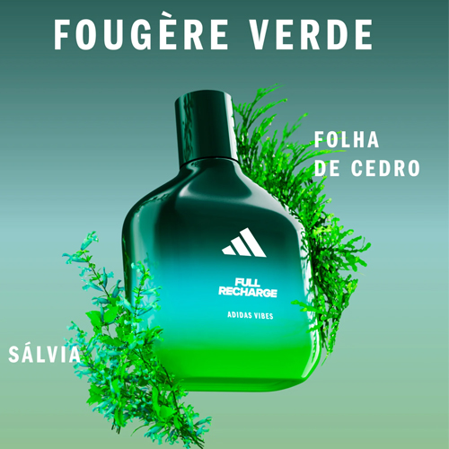 Adidas Full Recharge Unisex Eau de Parfum