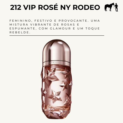Carolina Herrera 212 Vip Rose Rodeo Feminino Eau de Parfum