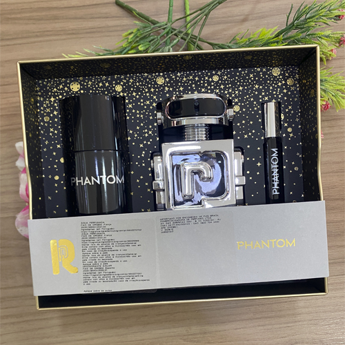 Coffret Paco Rabanne Phantom Masculino Eau de Toilette