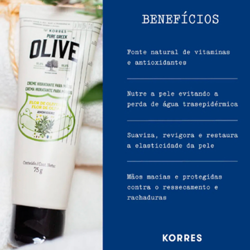 Korres Cremes Para as Mãos Flor de Oliveira