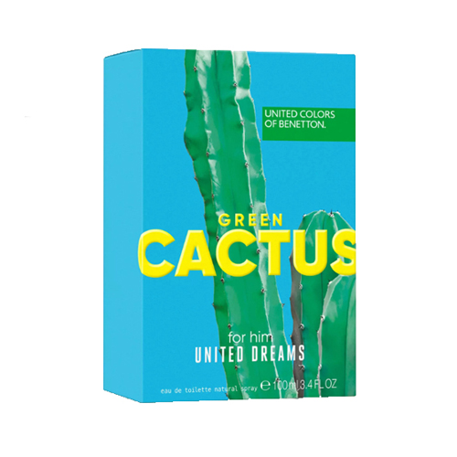 United Colors Of Benetton Green Cactus For Him Masculino Eau de Toilette