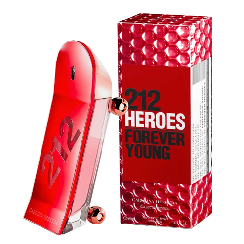 Carolina Herrera Collector 212 heroes Forever Young For Her Feminino Eau De Parfum