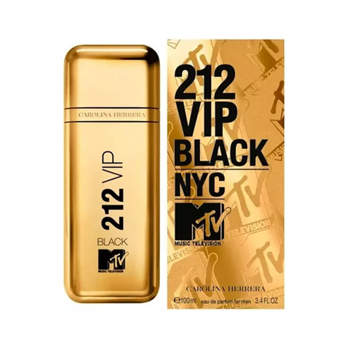 Carolina Herrera 212 Vip Black Mtv Masculino Eau de Parfum