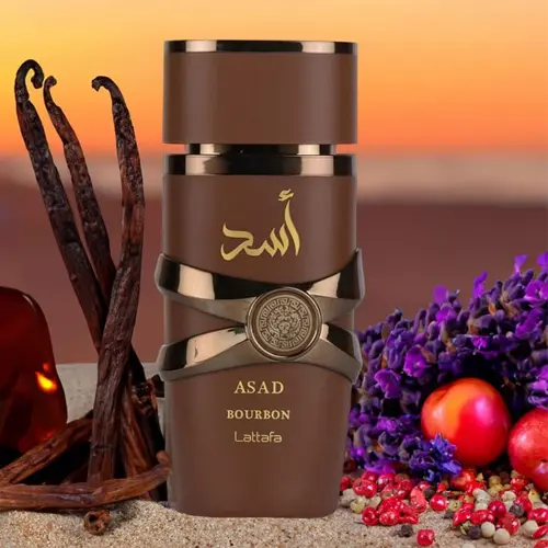 Lattafa Asad Bourbon Masculino Eau de Parfum