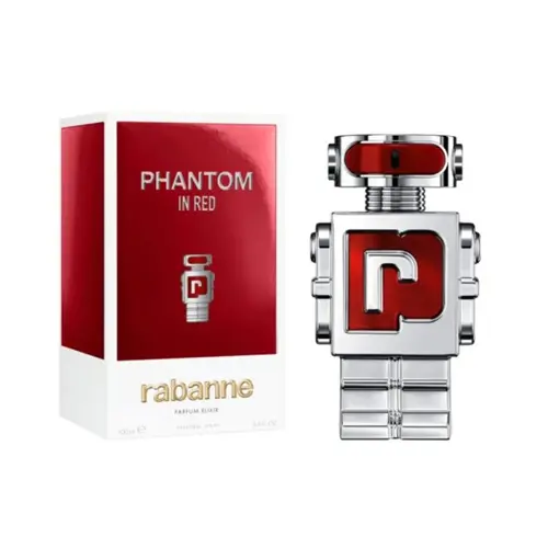 Rabanne Phantom In Red Masculino Parfum Elixir