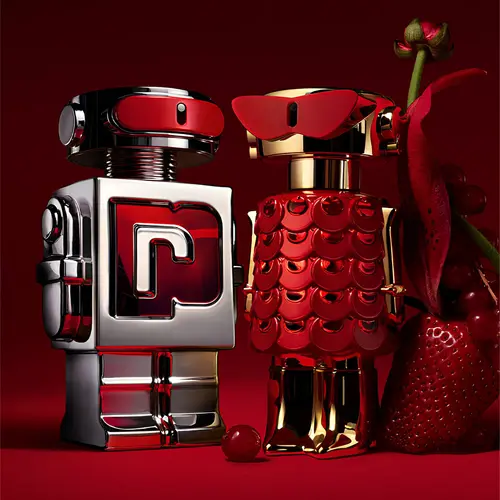 Rabanne Phantom In Red Masculino Parfum Elixir