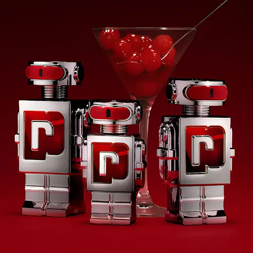 Rabanne Phantom In Red Masculino Parfum Elixir