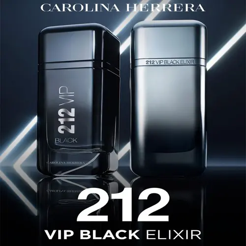 Carolina Herrera 212 Vip Black Elixir Eau de Parfum Masculino